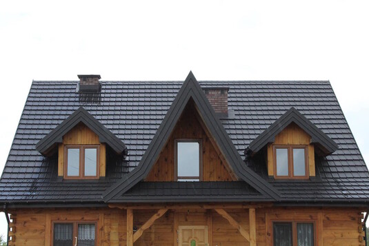 Крыша для дома BUDMAT Murano Черный D-MATT 9005 - фото 6