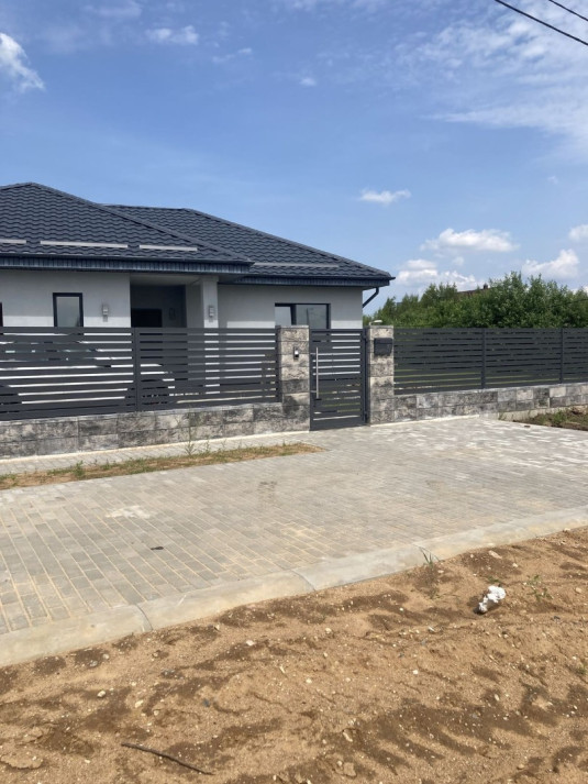 Забор из блоков FaBrick 500x200 в цвете 