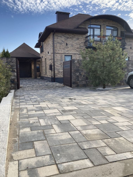 Забор из блоков FaBrick 500x200 в цвете 
