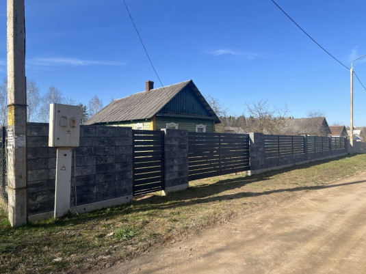 Забор из блоков FaBrick 500x200 в цвете 